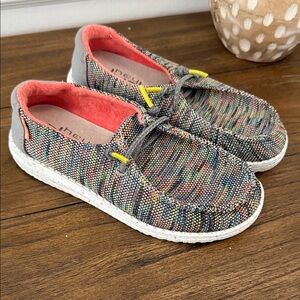 Hey Dude Multicolor Kids Moccasins